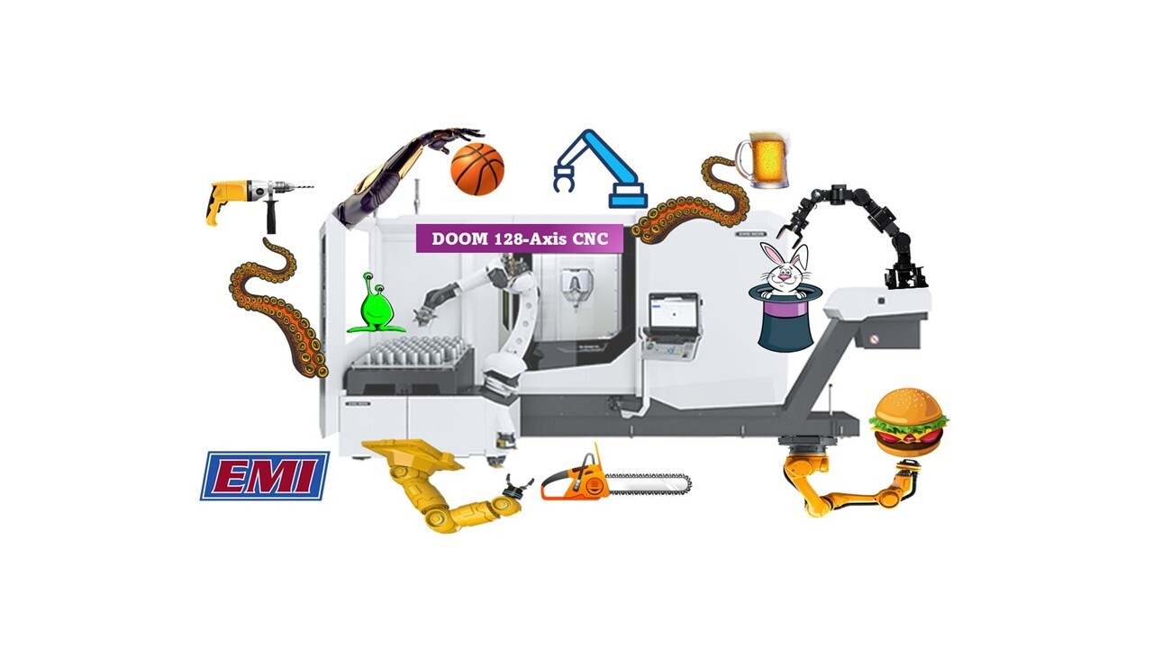 EMI Completes Installation of 128-Axis CNC Turning & Milling Machine