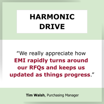 Testimonial rapid response for RFQs and frequent updates as things progress
