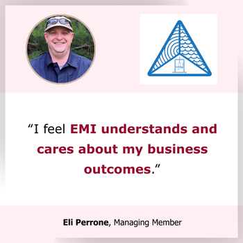 Testimonial EMI understands and cares about my business outcomes Testimonial EMI understands and cares about my business outcomes