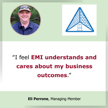 Testimonial EMI understands and cares about my business outcomes