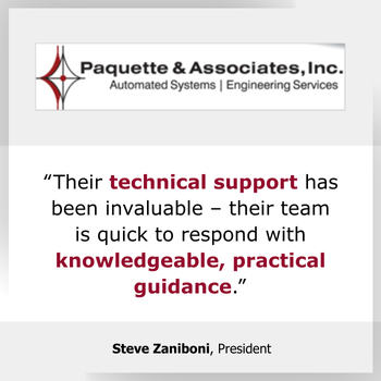 Testimonial EMI's technical support and knowledgeable, practical guidance is invaluable