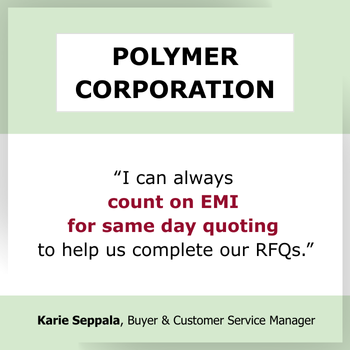 Testimonial I can always count on EMI for same day quoting Testimonial I can always count on EMI for same day quoting