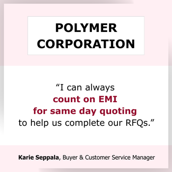 Testimonial I can always count on EMI for same day quoting Testimonial I can always count on EMI for same day quoting