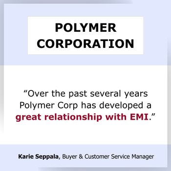Testimonial developed a great relationship with EMI over the past several years Testimonial developed a great relationship with EMI over the past several years