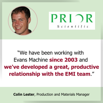 Testimonial we've been working with EMI since 2003