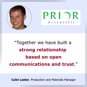 Testimonial with EMI we have built a strong relationship based on open communications and trust Testimonial with EMI we have built a strong relationship based on open communications and trust